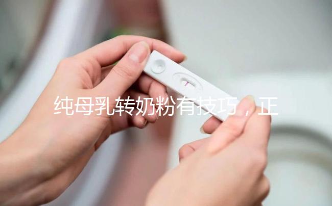 純母乳轉(zhuǎn)奶粉有技巧，正確喂養(yǎng)可避免惡心、嘔吐