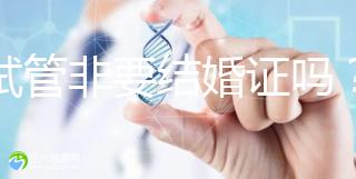 做試管非要結婚證嗎？試管是不是需要結婚證