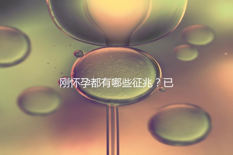 剛懷孕都有哪些征兆？已經(jīng)懷孕的姐妹都這樣回答