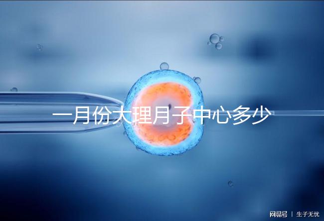 一月份大理月子中心多少錢早知道，2024年排名前十的機構