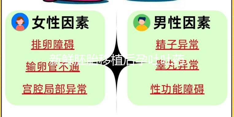 新鮮胚胎移植后孕吐吐藥怎么辦？試管醫生會給你一些建議