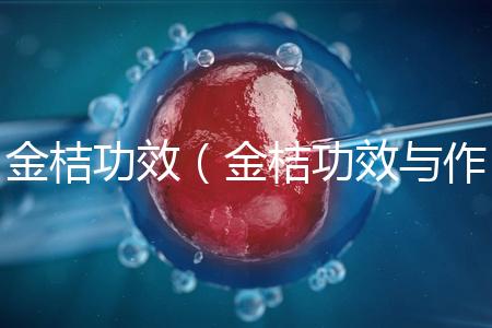 金桔功效(金桔功效與作用營養(yǎng)價(jià)值)