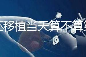 鮮胚移植當天算不算第一天？移植后這些注意事項要了解